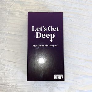 Let’s Get Deep - Card Game